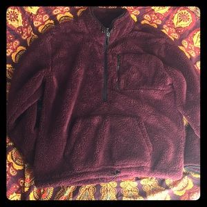 VS fleece quarter zip L